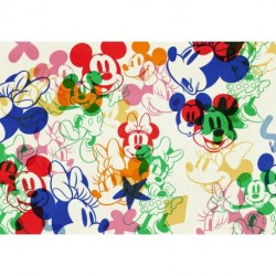 Mural DISNEY by KOMAR IADX8-120 Mickey And Minnie Mixture
