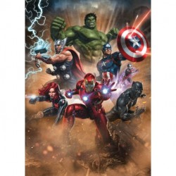 Fotomural MARVEL by KOMAR IADX4-079 Avengers Superpower