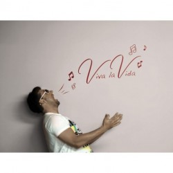 Autocollant mural WORDS 17709 Viva La Vida
