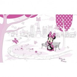 Mural DISNEY by KOMAR 023-DVD4 Minnie In Paris