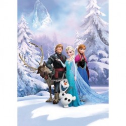 Fotomural DISNEY by KOMAR 4-498 Frozen Winter Land