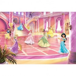 Fotomural DISNEY by KOMAR 8-4107 Disney Princess Glitzer Party