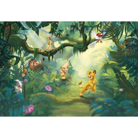 Fotomural DISNEY by KOMAR 8-475 Lion King Jungle
