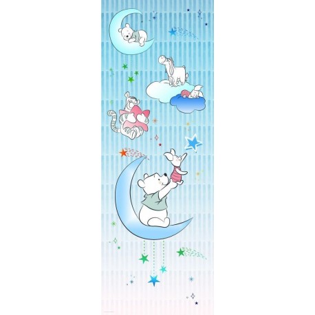 Fotomural DISNEY by KOMAR DX2-082 Winnie Pooh Piglet And Stars