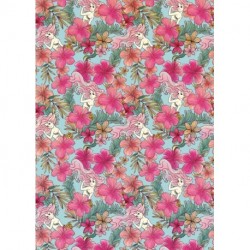 Fotomural DISNEY by KOMAR DX4-008 Ariel Pink Flower