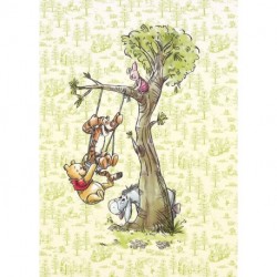 Fotomural DISNEY by KOMAR DX4-017 Winnie Pooh In The Wood