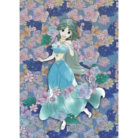 Mural DISNEY by KOMAR DX4-079 Jasmin Colored Flowers
