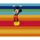 Mural DISNEY by KOMAR DX6-162 Mickey Magic Rainbow