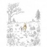 Mural DISNEY by KOMAR IADX4-043 Winnie The Pooh Walk