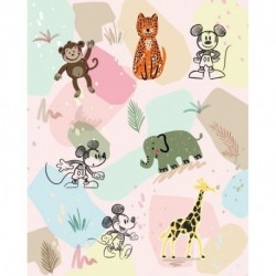 Mural DISNEY by KOMAR IADX4-098 Mickey Safari