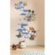 Fotomural DISNEY by KOMAR IADX4-099 Mickey Artsy Flow