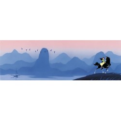 Mural DISNEY by KOMAR IADX6-036 Mulan Hills