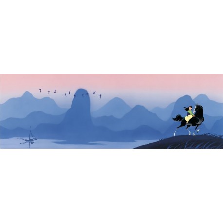 Mural DISNEY by KOMAR IADX6-036 Mulan Hills