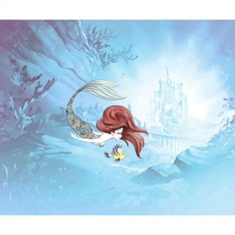 Mural DISNEY by KOMAR IADX6-108 Ariel Under the Sea
