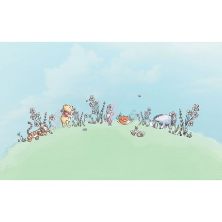 Mural DISNEY by KOMAR IADX8-115 Winnie The Pooh Curious Minds