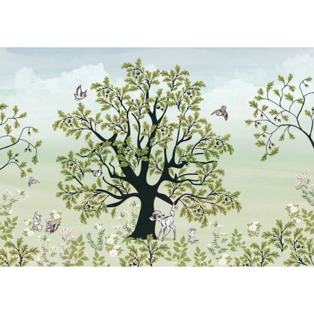 Mural DISNEY by KOMAR IADX8-119 Bambi Forest Friends