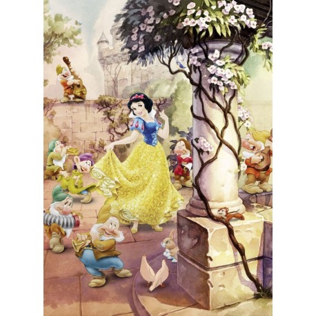 Fotomural DISNEY by KOMAR X4-4494 Dancing Snow White
