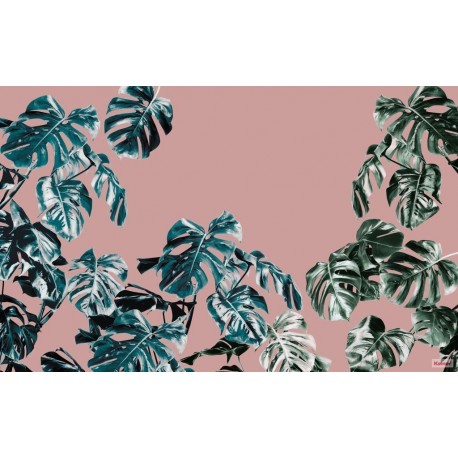 Fotomural FLORAL AND WELLNESS P016-VD4 Monstera Rose