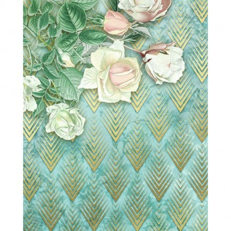 Mural FLORAL AND WELLNESS X4-1002 Rose Poem