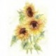 Mural FLORAL AND WELLNESS X4-1008 Girasol