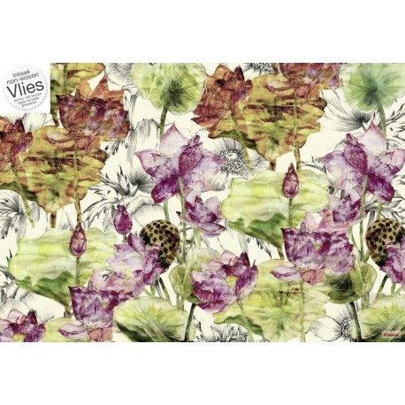 Mural FLORAL AND WELLNESS XXL4-070 Lotus