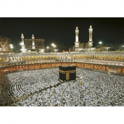 Fotomural GALLERY 8-110 Kaaba At Night
