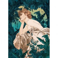 Fotomural GALLERY HX4-027 Songes Vert