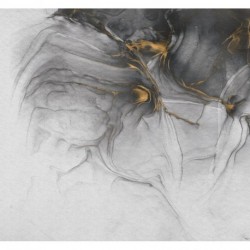 Fotomural GALLERY INX6-022 Ink Gold Flow