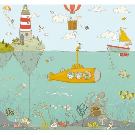 Mural KIDS by KOMAR IAX6-0014 Sealife