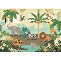 Mural KIDS by KOMAR IAX7-0054 Baby Safari