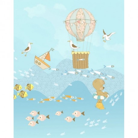Fotomural KIDS by KOMAR X4-1006 Wavy Venture
