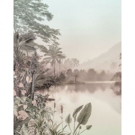 Mural LANDSCAPE X4-1022 Lac Des Palmiers