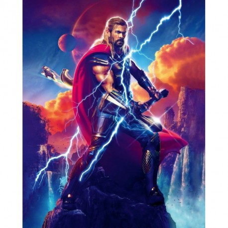 Mural MARVEL by KOMAR IADX4-097 Love And Thunder Adventure