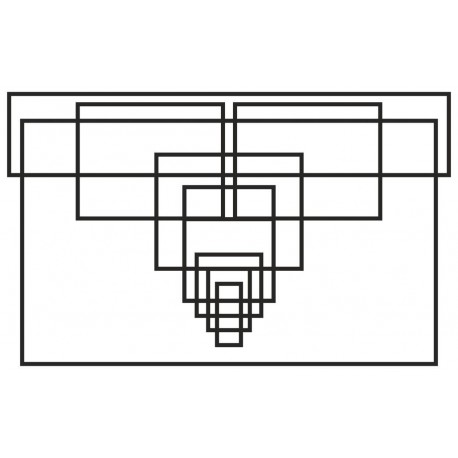 Fotomural ROSWITHA HUBER PRH-1237 Mills Board Center Black and White