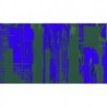Mural ROSWITHA HUBER RH-0758 Straight Upright Blue Apple