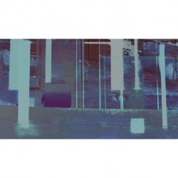 Fotomural ROSWITHA HUBER RH-0818 Horizon Blazing Grey Merlot