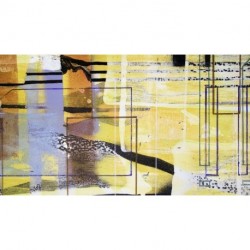 Fotomural ROSWITHA HUBER RH-0838 Columns Hanging Yellow