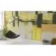 Fotomural ROSWITHA HUBER RH-0888 Squares Dropping Grey Yellow