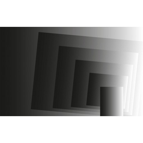 Mural ROSWITHA HUBER RH-0938 Blocking Blend Oblique Black Grey