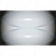Fotomural ROSWITHA HUBER RH-1078 Eyes Wide Open Duo Bleu Grey Black