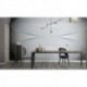 Mural ROSWITHA HUBER RH-1078 Eyes Wide Open Duo Bleu Grey Black