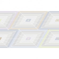Mural ROSWITHA HUBER RH-1088 Farfalle Grey Bleu Brown