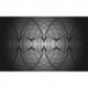 Mural ROSWITHA HUBER RH-1178 Infinite Glimpse Net Black Grey Black