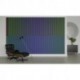 Fotomural ROSWITHA HUBER RH-1188 Lamello Mezzo Differ Green Petrol Blue