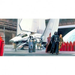 Mural STAR WARS by KOMAR DX10-048 Star Wars Classic RMQ Death Star Shuttle Dock
