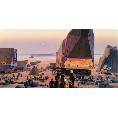 Fotomural STAR WARS by KOMAR DX10-058 Star Wars Classic RMQ Java Market