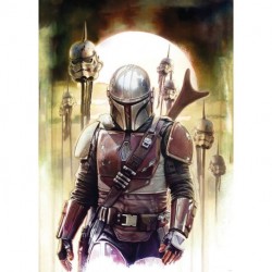 Mural STAR WARS by KOMAR DX4-085 Star Wars The Mandalorian Big Impaler
