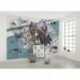 Mural STAR WARS by KOMAR DX8-073 STAR WARS Cartoon Collage Wide