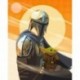 Mural STAR WARS by KOMAR IADX4-094 The Mandalorian-Hunt For Grogu