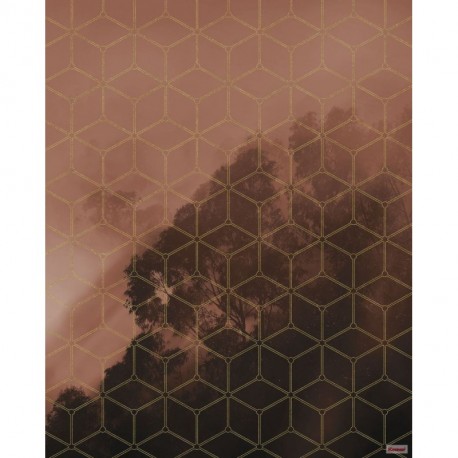 Fotomural STEFAN HEFELE PSH099-VD2 Golden Grid